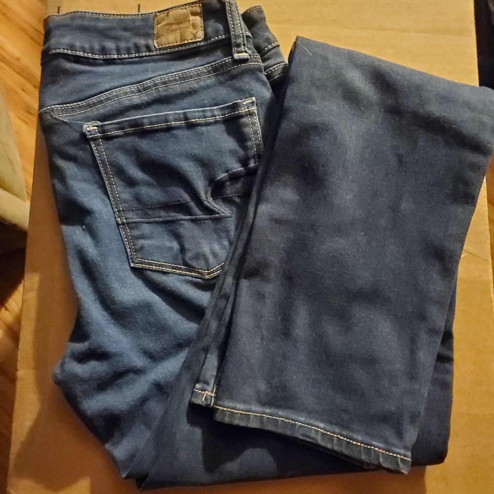 American Eagle Skinny Jean Size 10 Long